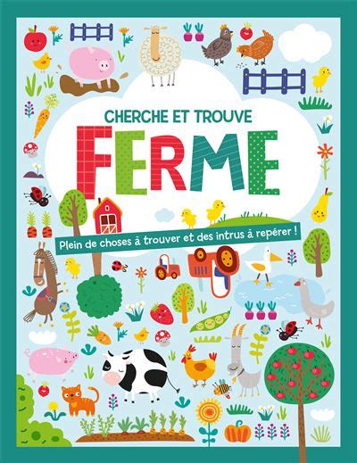 Cherche et trouve la ferme broché Creations Idees Book Achat