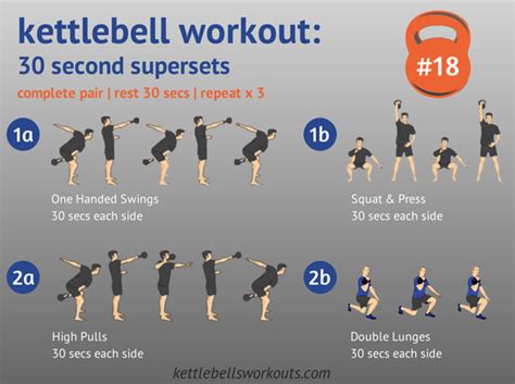 30 Second Kettlebell Supersets Full Video Tutorial