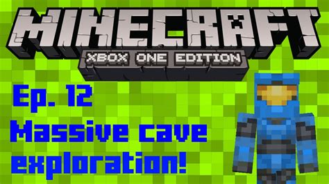 Minecraft Xbox Survival Lets Play Ep Massive Cave Exploration