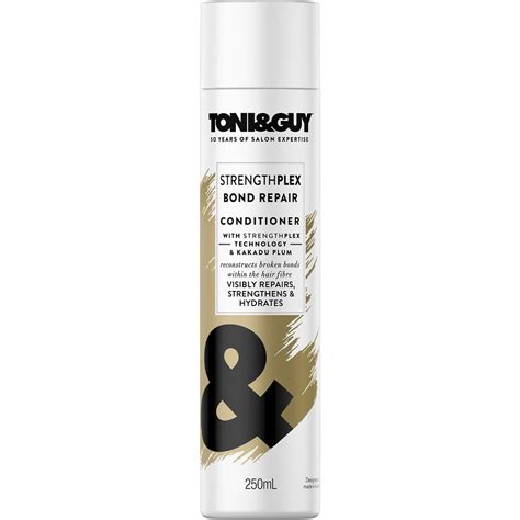 Toni Guy Strength Plex Bond Repair Conditioner 250ml Woolworths