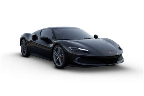 Ferrari 296 GTB Nero Colour - Nero 296 GTB Price