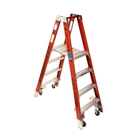 Ladder Werner 4 Ft Fiberglass Surplus