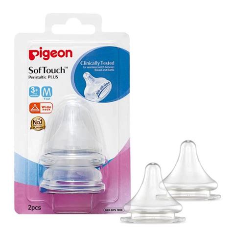 Pigeon Wide Neck Stretchable Nipple Pack