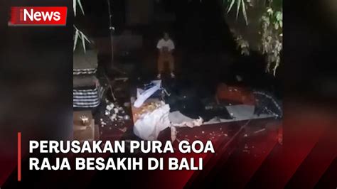 Viral WNA Korea Diduga Rusak Pura Goa Raja Besakih Di Bali Video