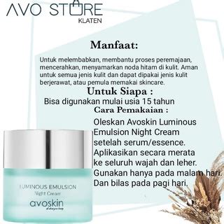 Jual Paket Avoskin Skincare Routine Shopee Indonesia