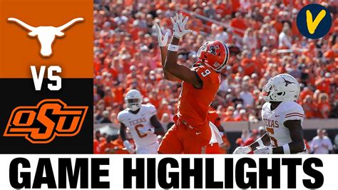 20 Texas Vs 11 Oklahoma State 2022 College Football Highlights