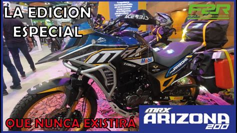 MRX 200 ARIZONA Edición Exclusiva F2R 2023 locoporlasmotos YouTube