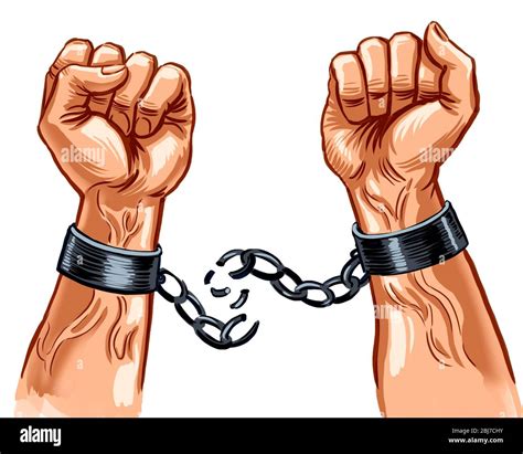 Chains Breaking Slavery Hi Res Stock Photography And Images Alamy