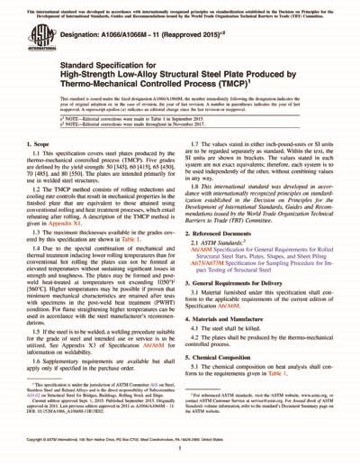 ASTM A1066 A1066M 11 2015 E2 Standard Specification For High Strength