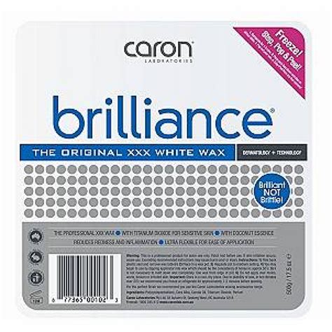 BRILLIANCE XXX HOT WAX CARON 500G HBP Padstow
