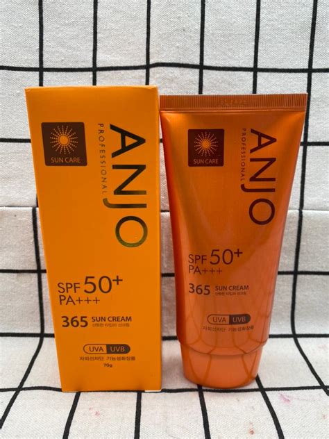 ANJO SUN CREAM PROFESSIONAL SUNSCREEN ORIGINAL Lazada