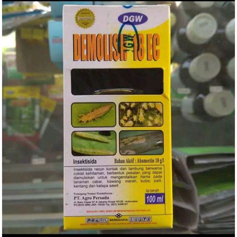 Jual Insektisida Demolish Ec Isi Ml Obat Pembasmi Ulat Grandong