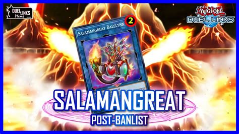 Salamangreat Balelynx Limited 2 Post Banlist Salamangreat Once Again