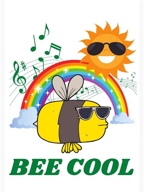 Bee Cool Bee Meme Bumble Bee Kawaii Bee Summer Bee Bee Bop