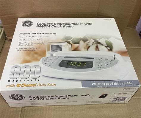 Ge Bedroom Phone Alarm Clock