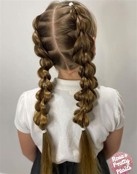 12 Cute Pigtail Hairstyles for Little Girls