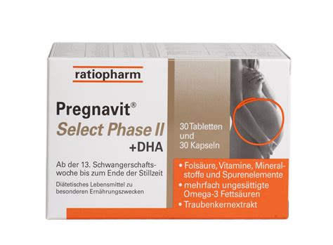 Pregnavit PLUS Select Phase II tablets + capsules – My Dr. XM