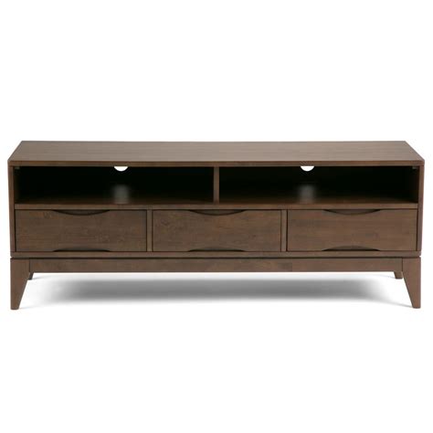 Pearson Solid Hardwood TV Stand For TVs Up To 65 WyndenHall