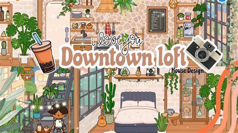 🌿downtown Loft Makeover🍄 House Design Toca Boca 🪵 Tocalifewolrd Youtube