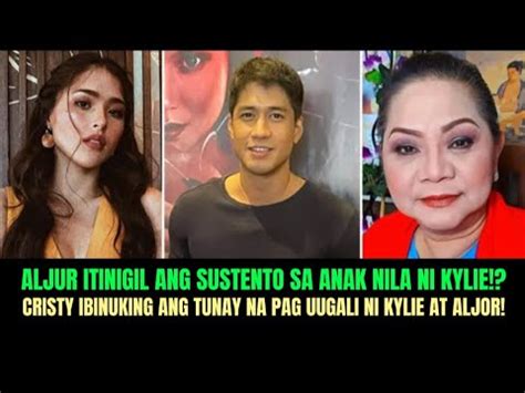 Aljur Abrenica Itinigil Na Ang Pagsustento Sa Mga Anak Nila Ni Kylie