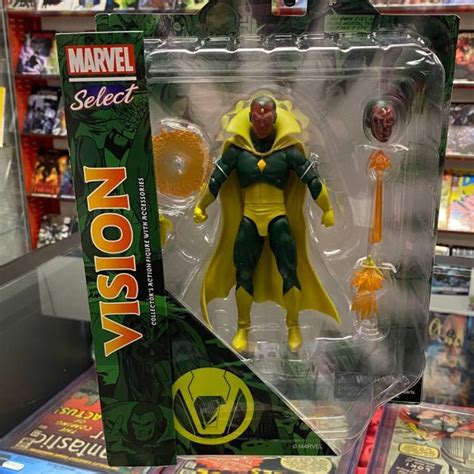 Play Mall All Mu Ecos De Colecci N Marvel Select Vision Figure