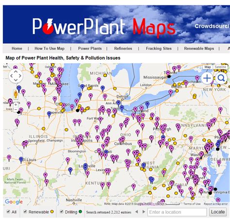 Indiana Power Grid Map