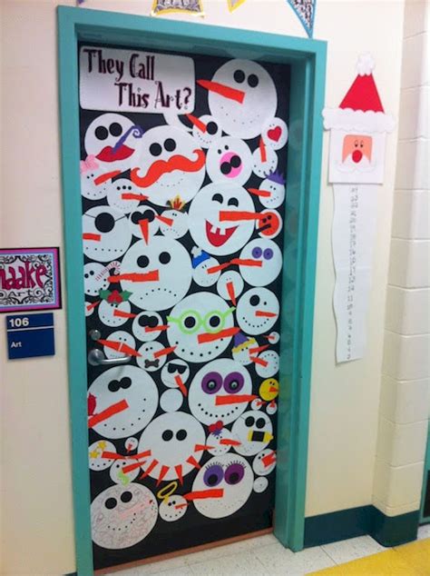 40 Simple And Easy Diy Christmas Door Decorations For Home And School Christmas School Door