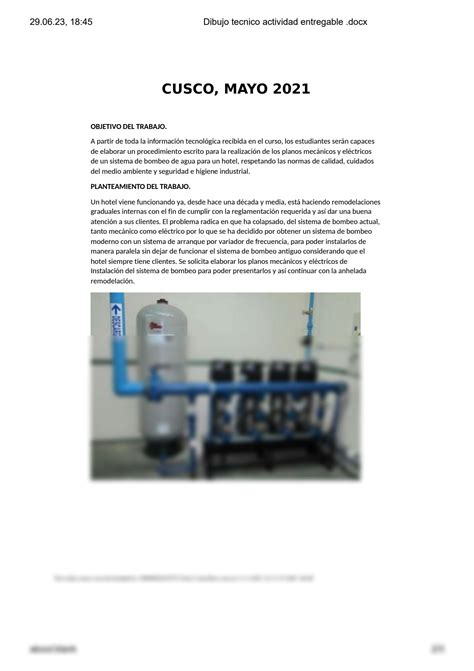 SOLUTION Dibujo Tecnico Actividad Entregable Docx Studypool