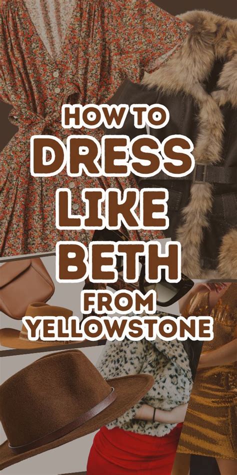 How To Dress Like Beth Dutton Outfits From Yellow Stone Tv Series