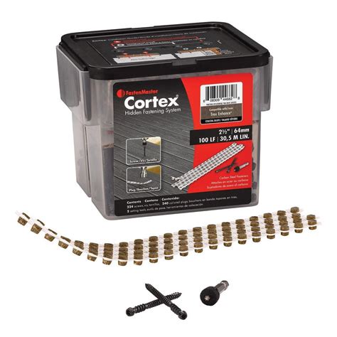 FastenMaster Collated Cortex Hidden Fastening System For Trex Enhance