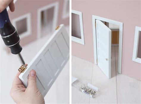 Make A Fold Away Dollhouse A Beautiful Mess