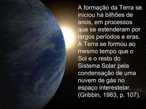 A Criação Do Universo E Origem Da Vida No Planeta Terra Ppt