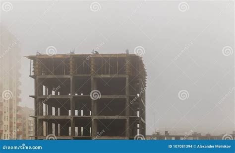 Concrete Frame Structure Of A New Multi Story Apartment Building And