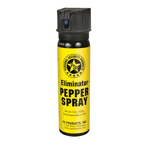 Eliminator Pepper Spray 120ml With Safety Cap Triggerhappy Online