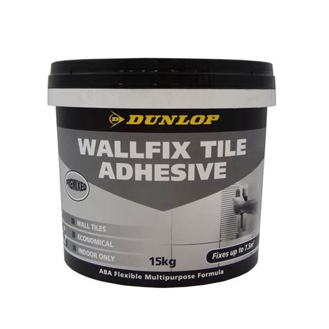 Dunlop 15kg Wallfix Tile Adhesive Bunnings Warehouse