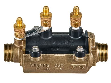 Zurn Wilkins 350 Series Double Check Valve Backflow Preventer (Device ...