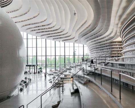 Tianjin Binhai Library - Compasses Magazine | The architecture ...