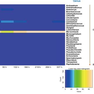 The Top 30 Most Abundant Genera In The Algal Communities Of Each Sample