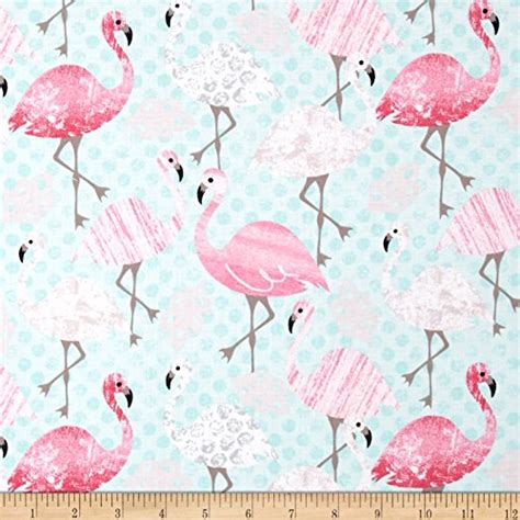 Flamingo Fabric By The Yard Kritters In The Mailbox