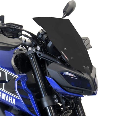 Powerbronze Naked Frosted Stealth Grey Screen Yamaha Mt Sp