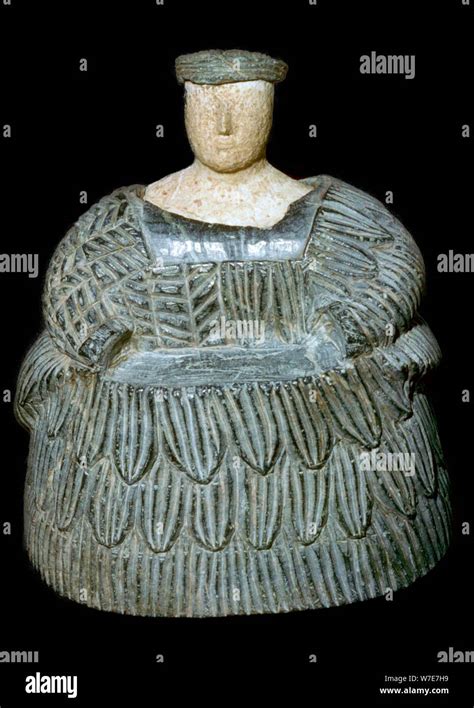 Statuette Known As The Princess Of Bactria Artist Unknown Stock