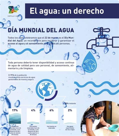 Infografía Sobre Derechos Básicos Al Agua Potable Y Redes De Desagüe Brainlylat