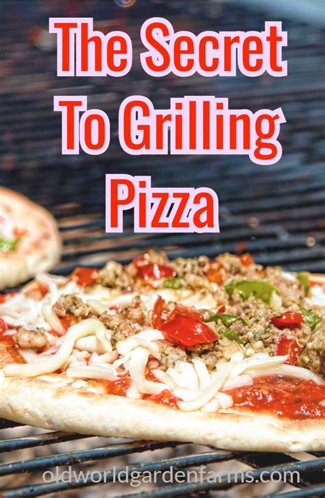 Grilled Pizza Dough Recipe A Summer Must Recipe Grilled Pizza