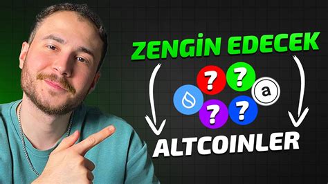 ZENGİN Edecek Binance Altcoin Sepeti En İyi Coin Önerileri YouTube