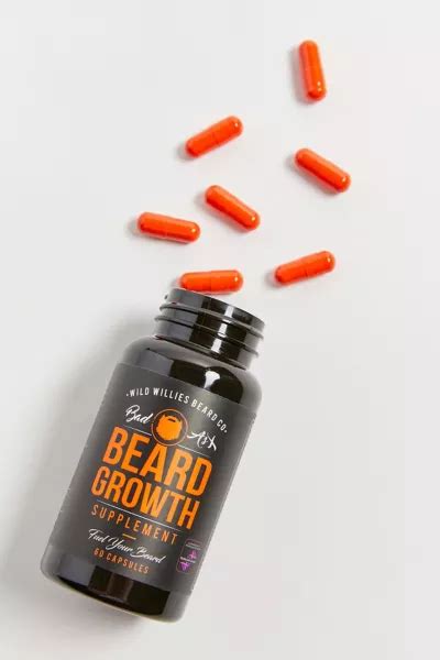 Wild Willies Beard Co Beard Growth Supplement Urban Outfitters