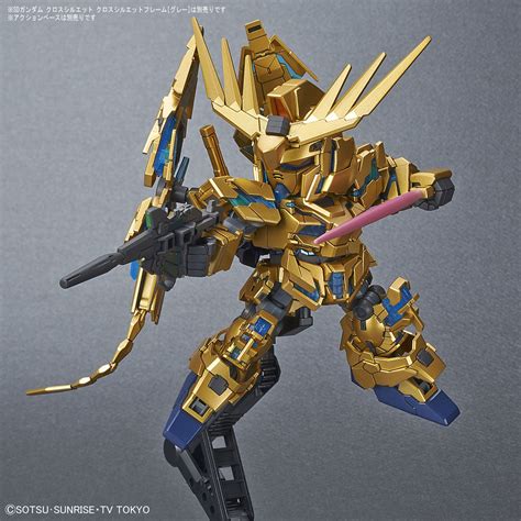 SD Gundam Cross Silhouette Unicorn Gundam 03 Phenex Destroy Mode