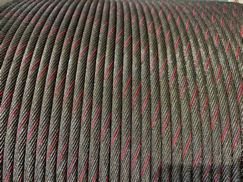 Galvanized Steel Wire Rope 19X7 18X7 FC Anti Twist Hoisting Cable