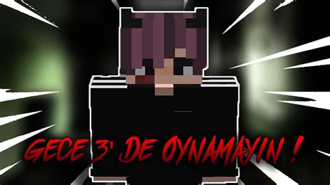 GECE 3 DE SAKIN MİNECRAFT OYNAMAYIN 2 CRAFTRISE BEDWARS YouTube