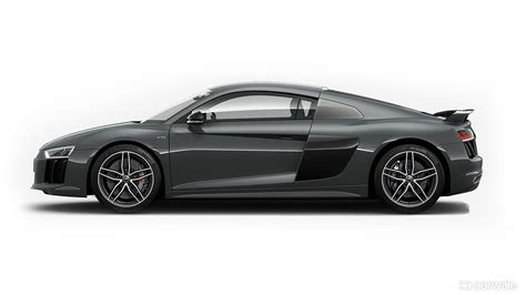 Audi R8 Daytona Grey Colour - CarWale