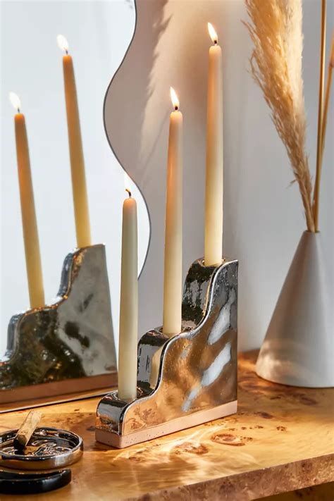 Keyah Taper Candle Holder Urban Outfitters